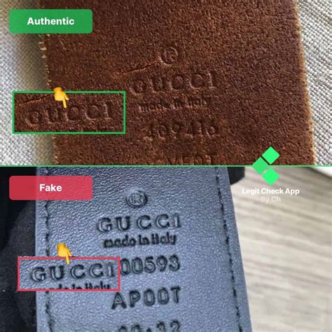 gucci belt serial number lookup